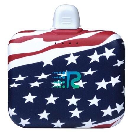 Rush Charge Air Portable Charger for Android ? 2500mah Power Bank Fast Charging ? Micro USB Charger Compatible w/Android Phones ? Portable Wireless Charger ? Travel Size Battery Pack (USA)